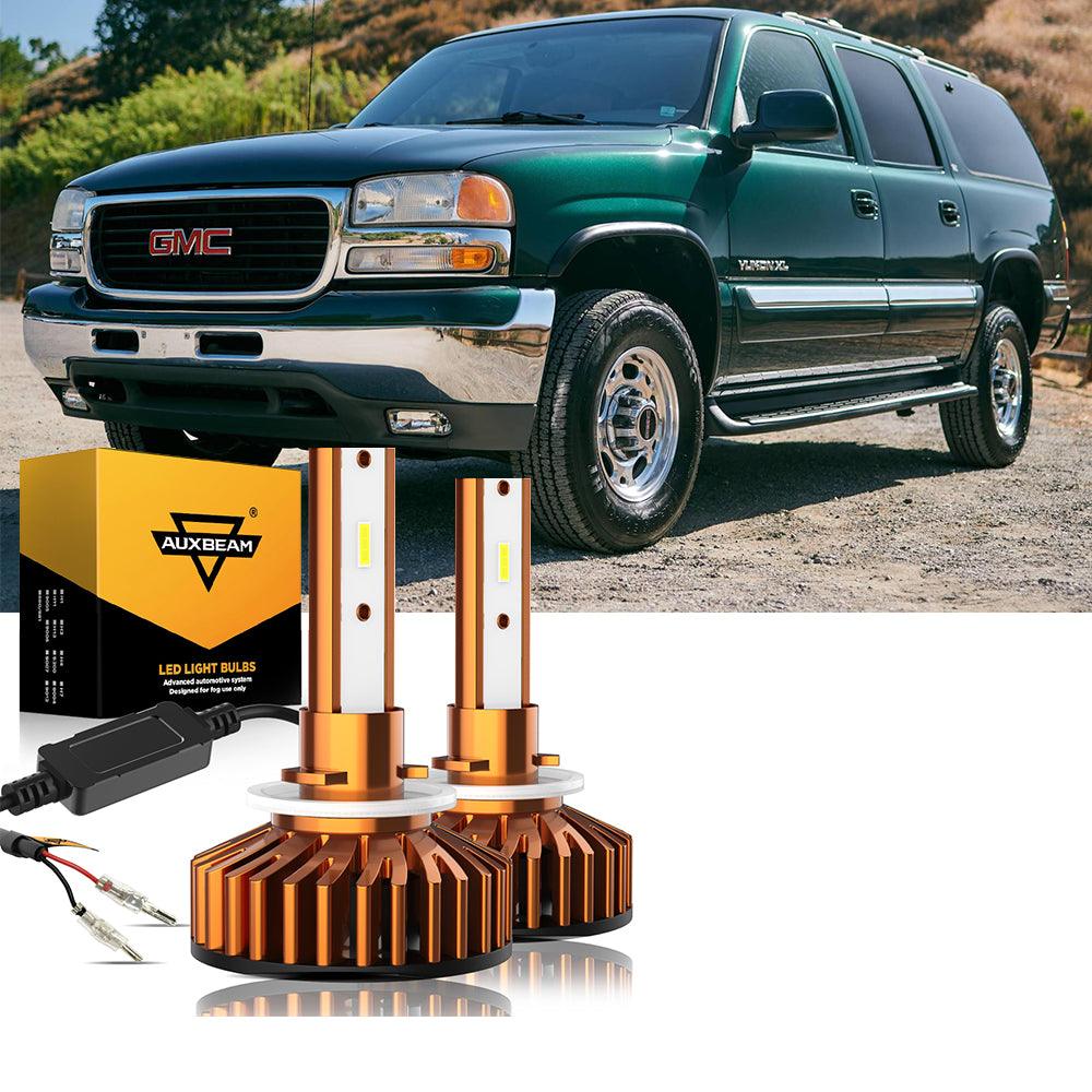 For 2000-2006 GMC Yukon XL 2500 9005 9006 LED Headlight Bulbs Bundle