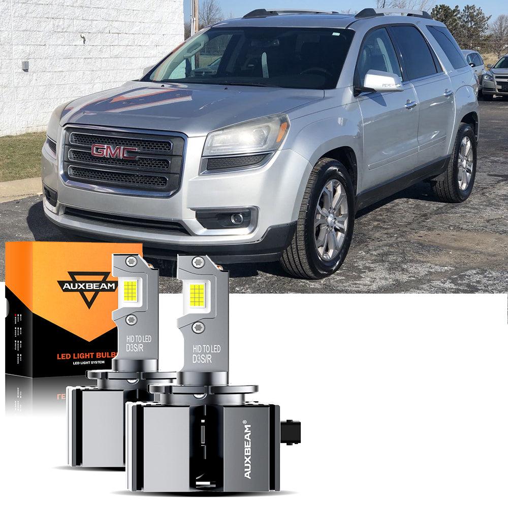 For 2013-2019 GMC Acadia HID D3S LED Headlight Bulbs