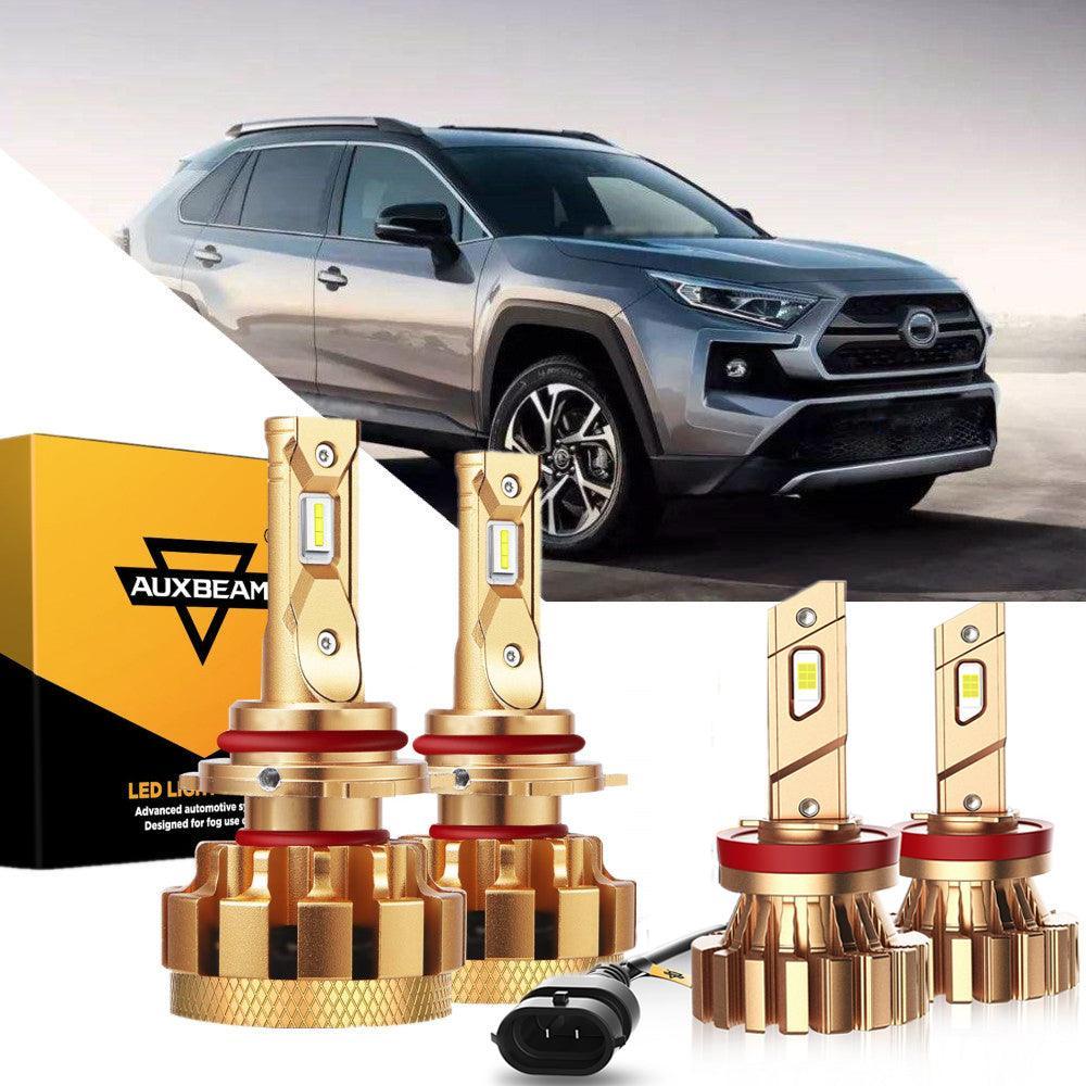 Para 2016-2018 Toyota RAV4 F-16 Plus Series Canbus incorporado grado automotriz 14000LM bombillas LED paquete de haz alto y bajo