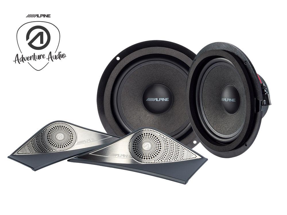 Alpine 2-way speaker set Adventure Audio for Mercedes Benz Sprinter W907/910 - SPEED LIGHT