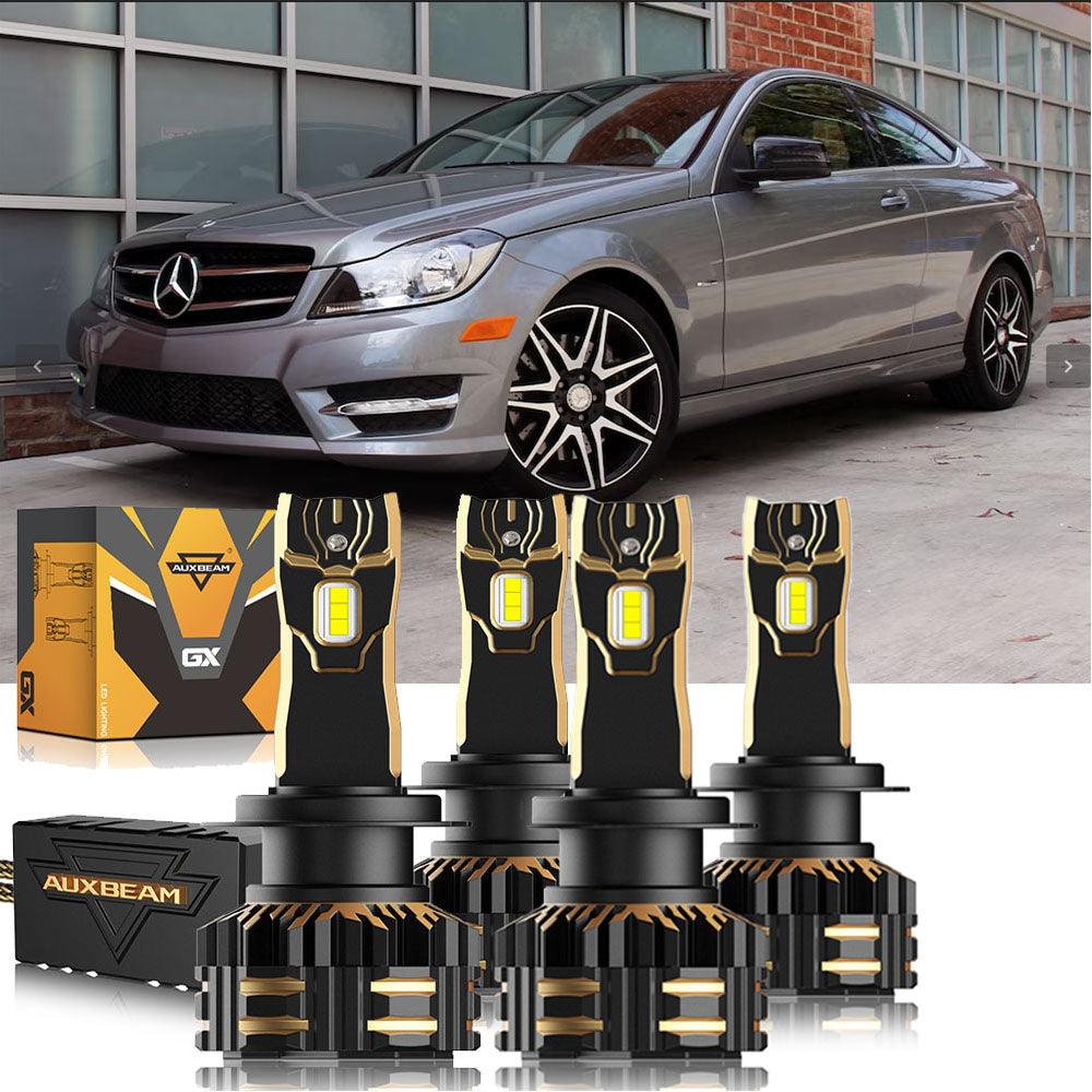 For 2013-2015 Mercedes Benz GL450 H7 LED Headlight Bulbs Bundle