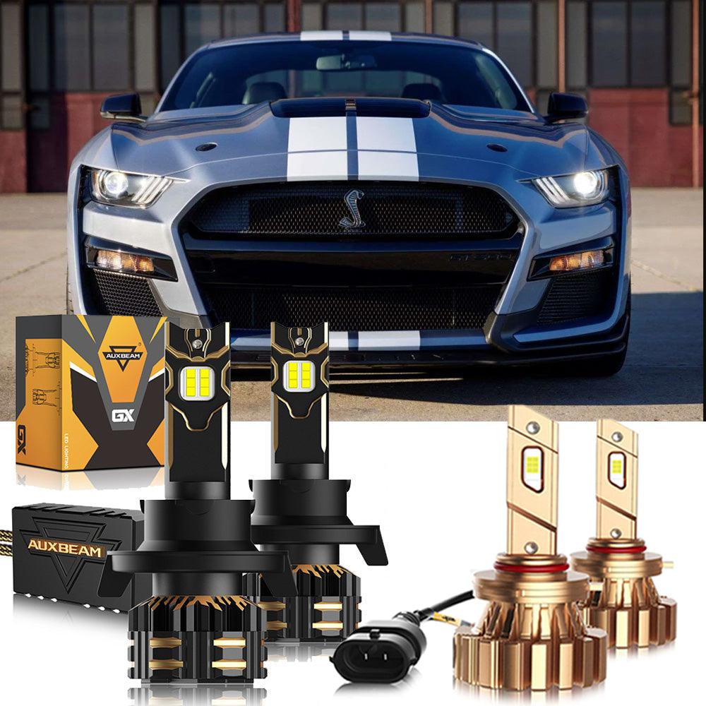 Para 2007 Ford Mustang Shelby GT H13 Bombillas de faros LED