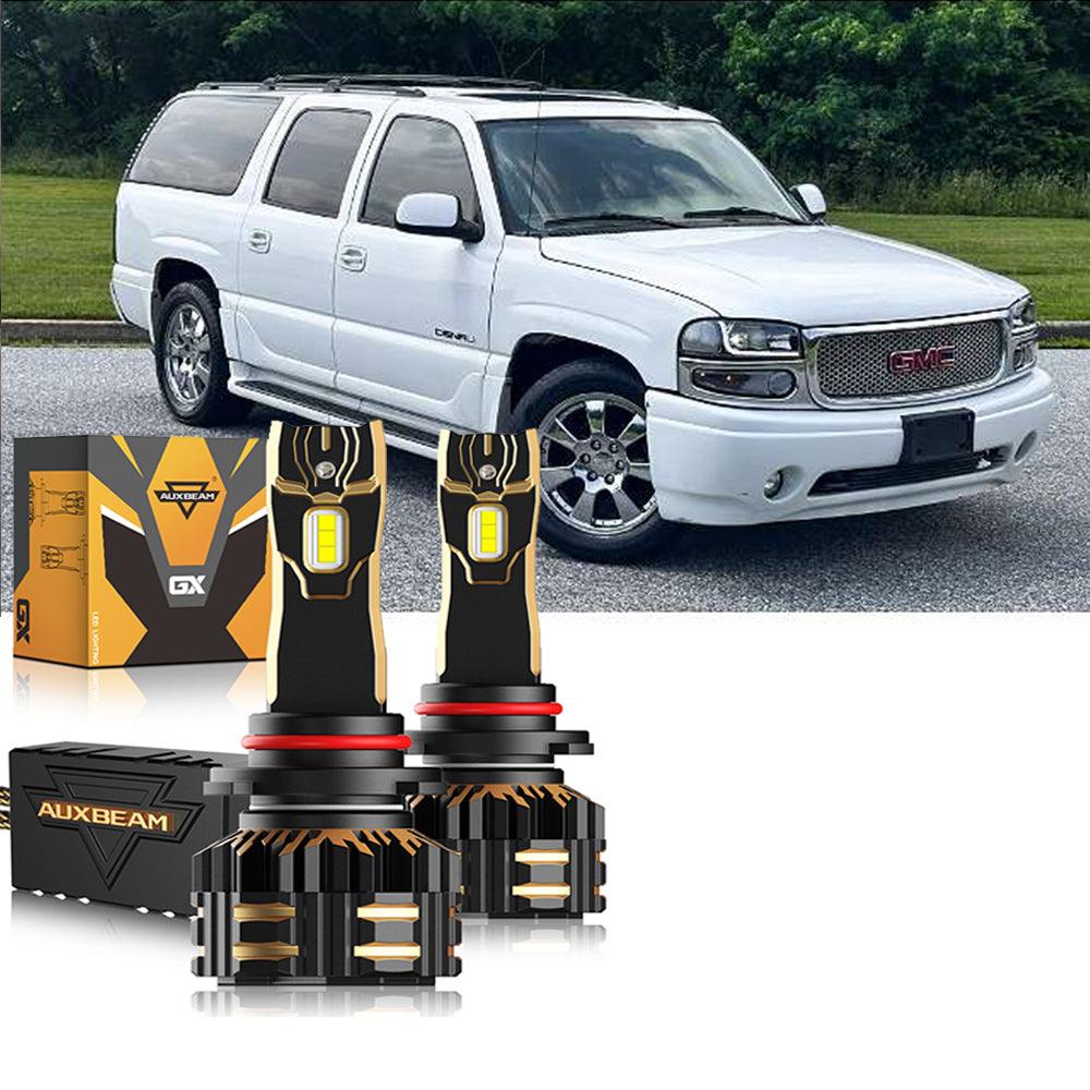 For 2002-2006 GMC Yukon XL 1500 9005 9006 LED Headlight Bulbs Bundle