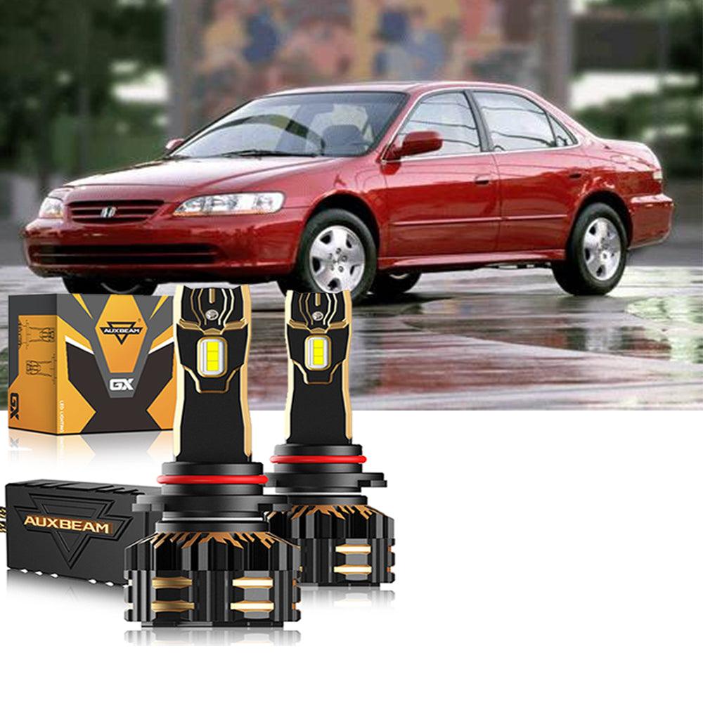For 2000-2002 Honda Accord 9005 9006 LED Headlight Bulbs Bundle