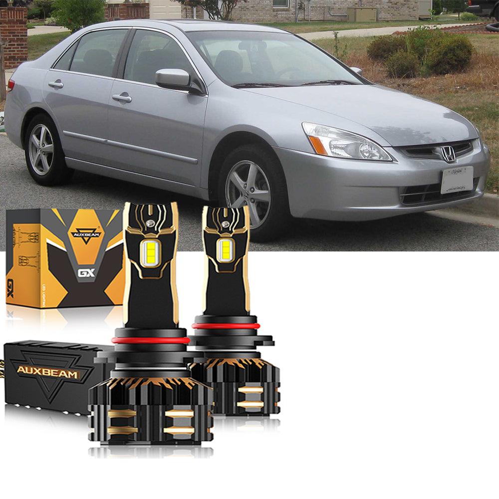For 2003 Honda Accord 9005 9006 LED Headlight Bulbs Bundle