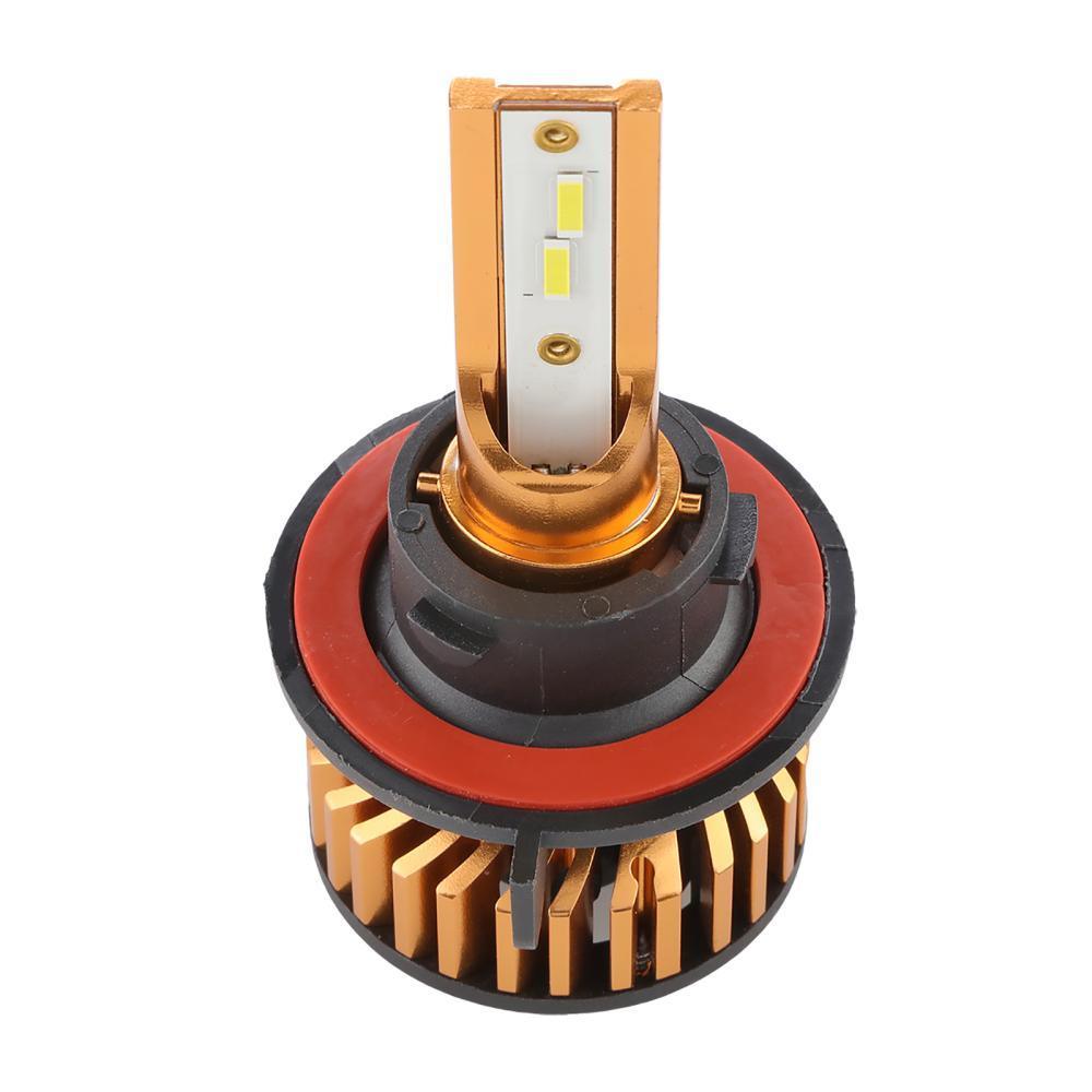 Bombillas LED para faros delanteros H13 52W 10000LM Serie F2 Tamaño mini 6500K Blanco frío | 2 bombillas