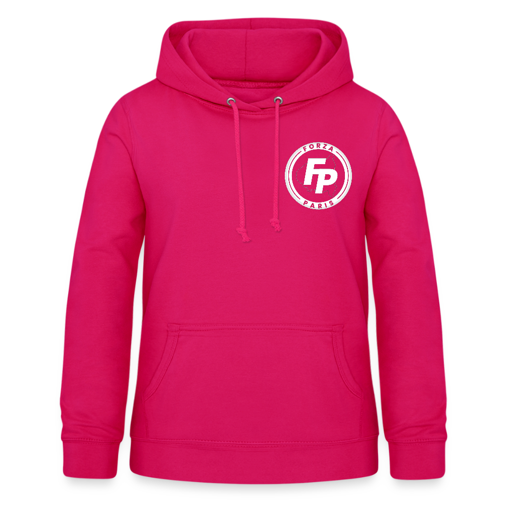 Sweat à capuche Femme - rubis