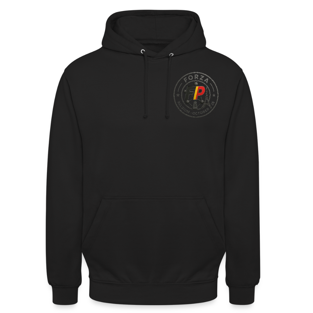 Sweat-shirt à capuche spécial Belgique - noir