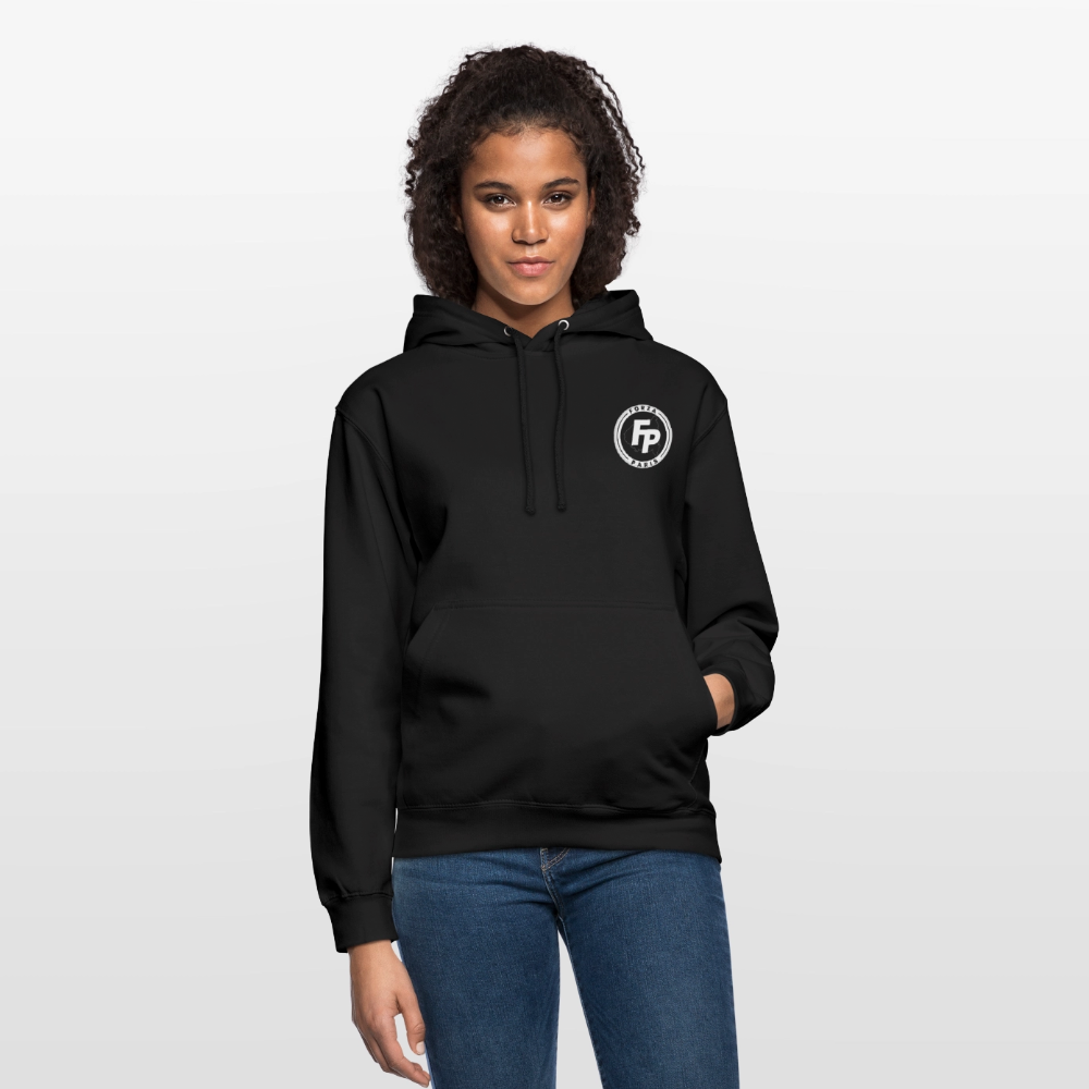 Sweat-shirt à capuche unisexe - noir