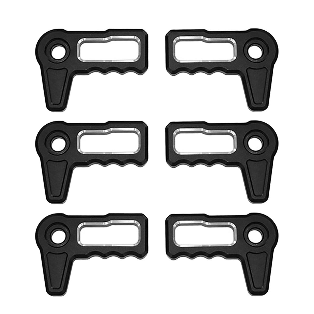 (6pcs/set) Top Roof Switch Handle for 2018-2022 Jeep Wrangler JL (Red/Black)