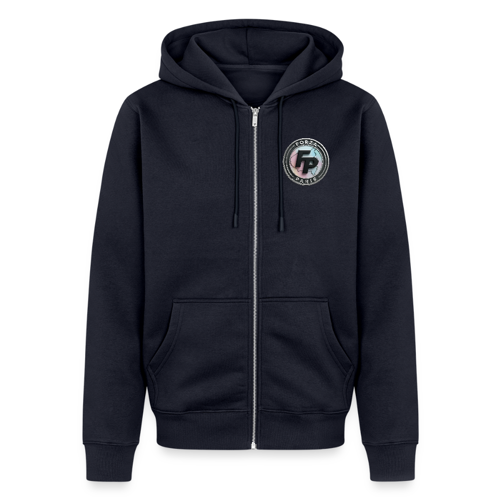 Veste à capuche Premium Homme - bleu marine
