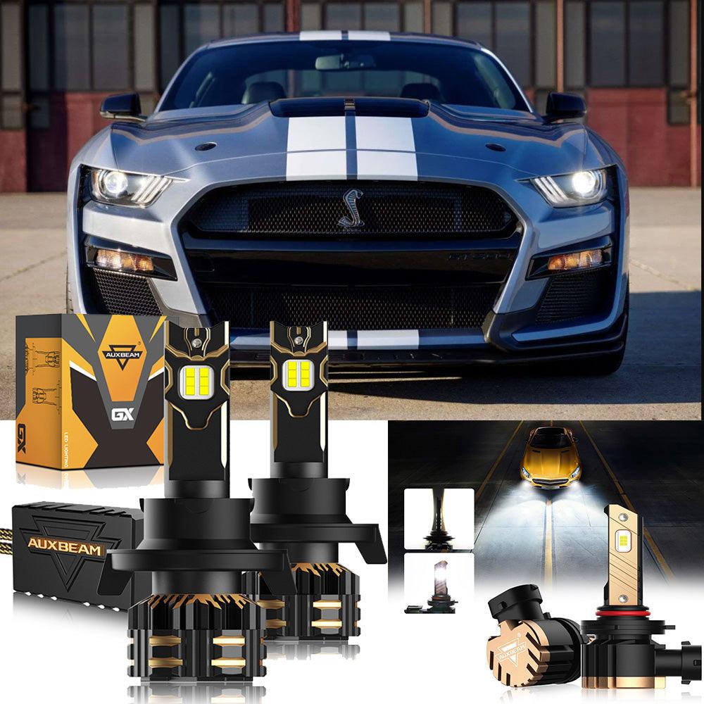 Para 2007 Ford Mustang Shelby GT H13 Bombillas de faros LED