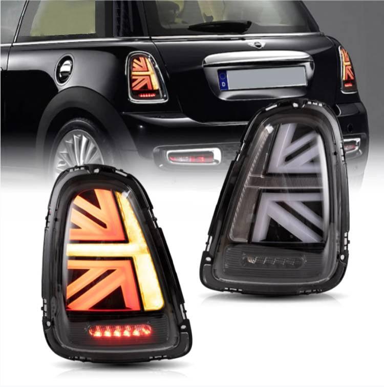 LED Tail Lights Assembly With Amber Sequential Turn Signal For 2007-2015 Mini R Series 2th Gen (R56 R57 R58 R59)