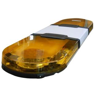 Orange LED rotating beacon ramp and illuminated center