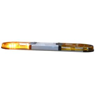 Orange LED rotating beacon ramp and illuminated center
