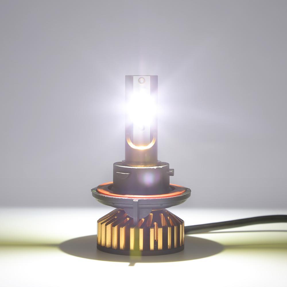 Bombillas LED para faros delanteros H13 52W 10000LM Serie F2 Tamaño mini 6500K Blanco frío | 2 bombillas