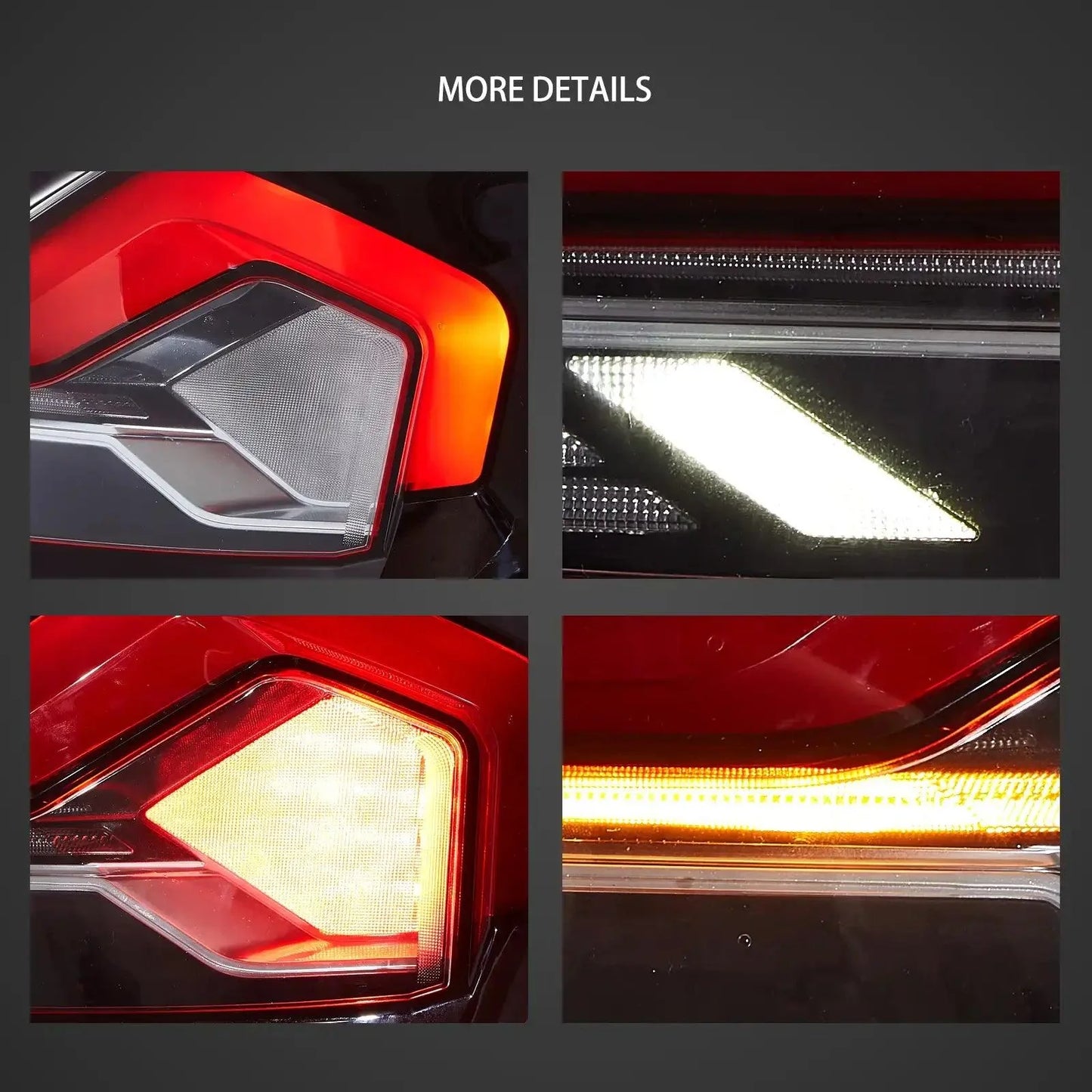 LED Tail Lights Assemly With Start-up Animation Effect (Pre-order) For 2014-2021 BMW 2 Series (F22 F23) M2 (F87)