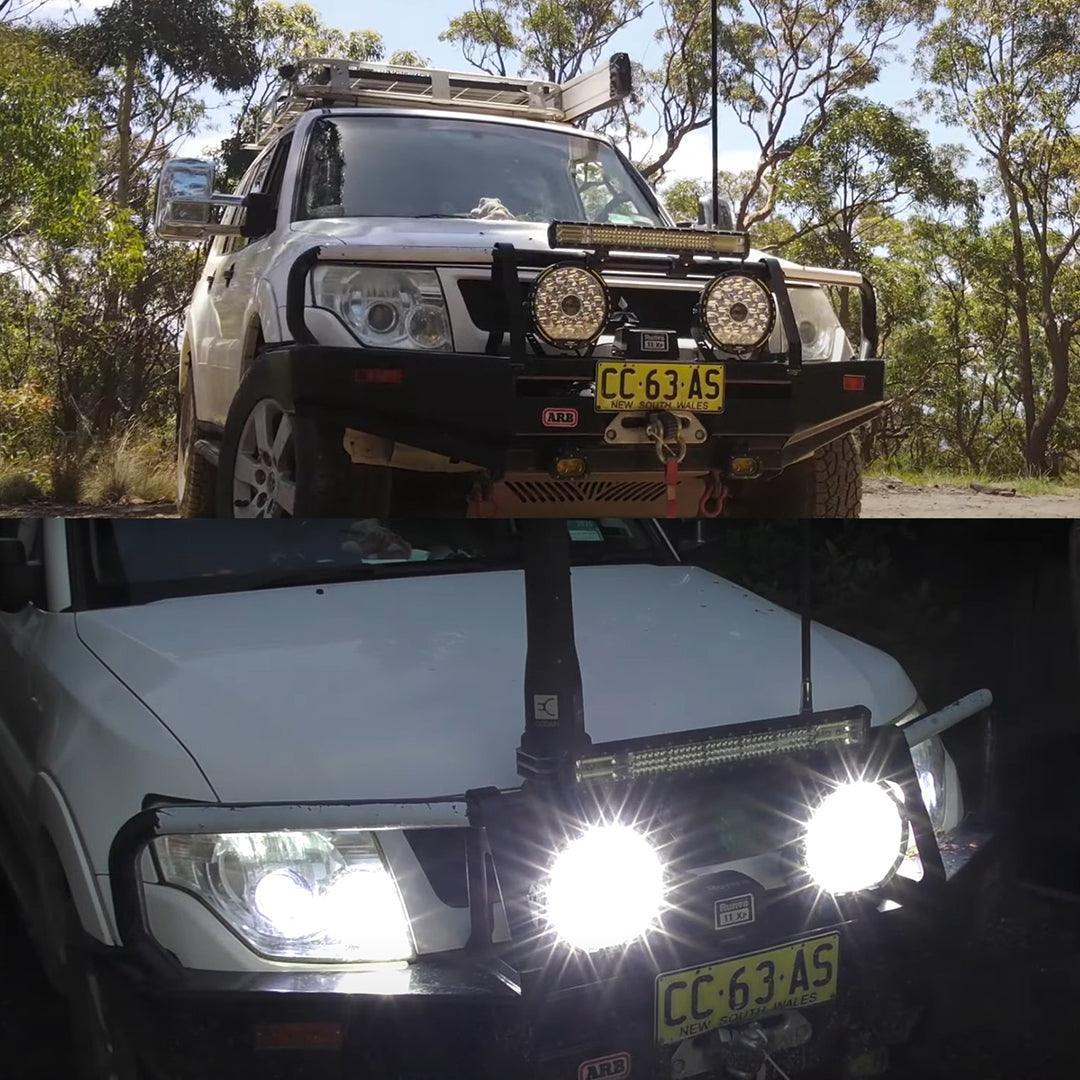 Serie 360-PRO | Luces de conducción LED campo a través de 9 pulgadas 270W 37776LM