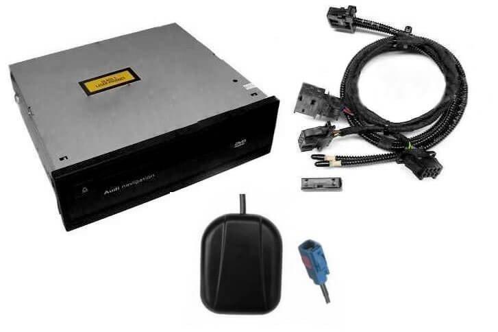 Complete kit DVD Navigation retrofit for Audi A6 4F MMI 2G - SPEED LIGHT