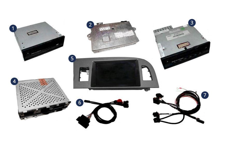Retrofit kit MMI Basic (Plus) MMI High for Audi Q7 4L - SPEED LIGHT