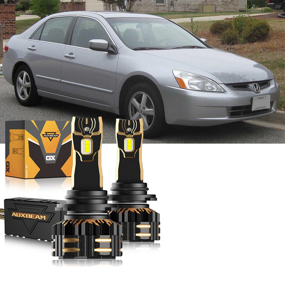 For 2003 Honda Accord 9005 9006 LED Headlight Bulbs Bundle