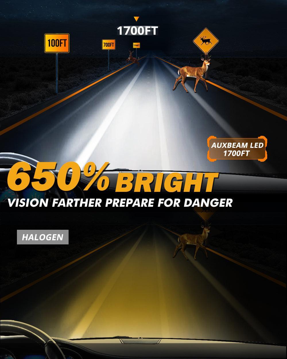 Bombillas LED para faros delanteros H11/H9/H8/H16JP 120W 25000LM Serie GX Más brillante 6500K Blanco frío | 2 bombillas