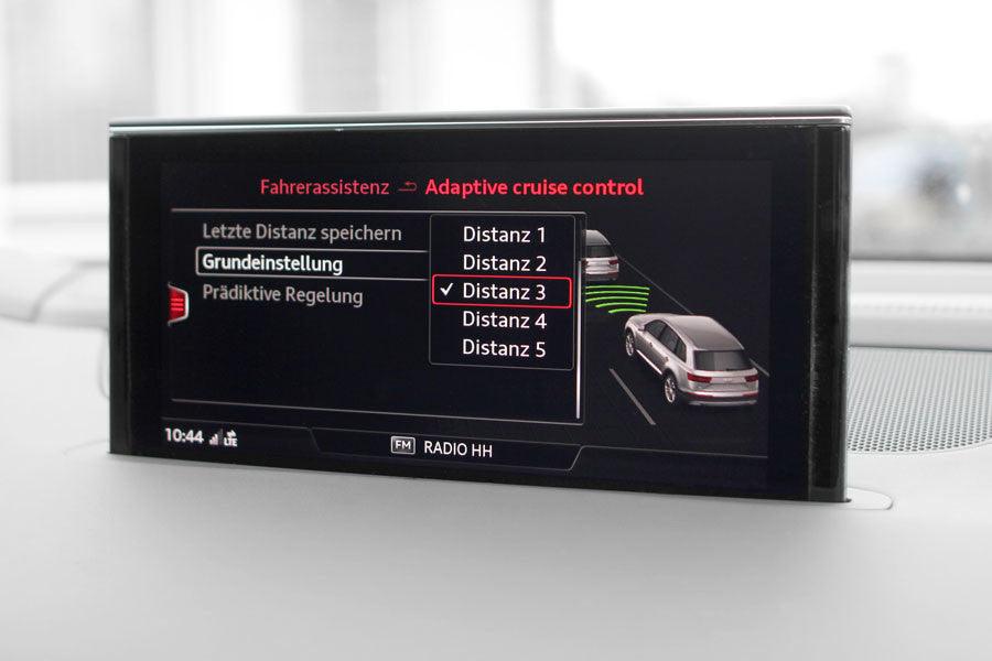 Coding dongle ACC Distance Preselection in the CAR menu - SPEED LIGHT