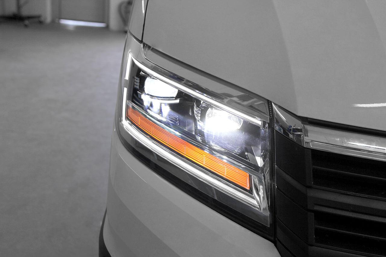 LED Headlights with LED DRL for VW Crafter SY, MAN TGE - SPEED LIGHT