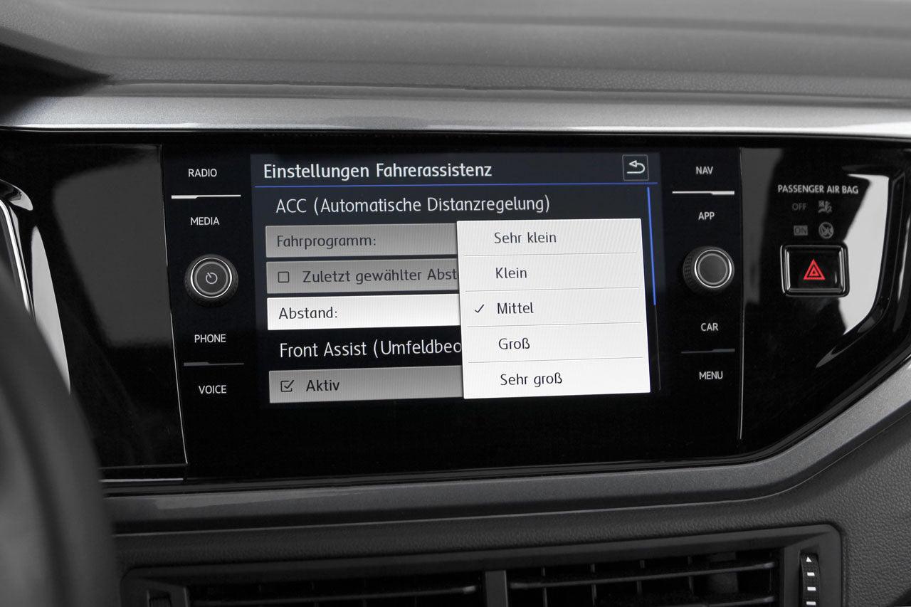 Automatic distance control (ACC) for VW Polo AW1/AE1 - SPEED LIGHT