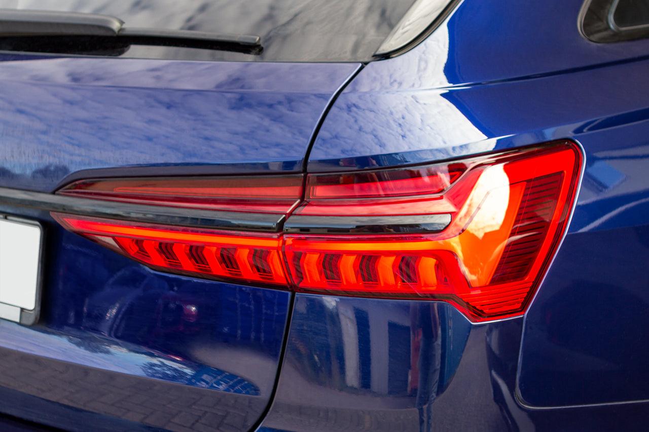 Complete set of LED rear lights with dynamic light staging for Audi A6 4A - SPEED LIGHT