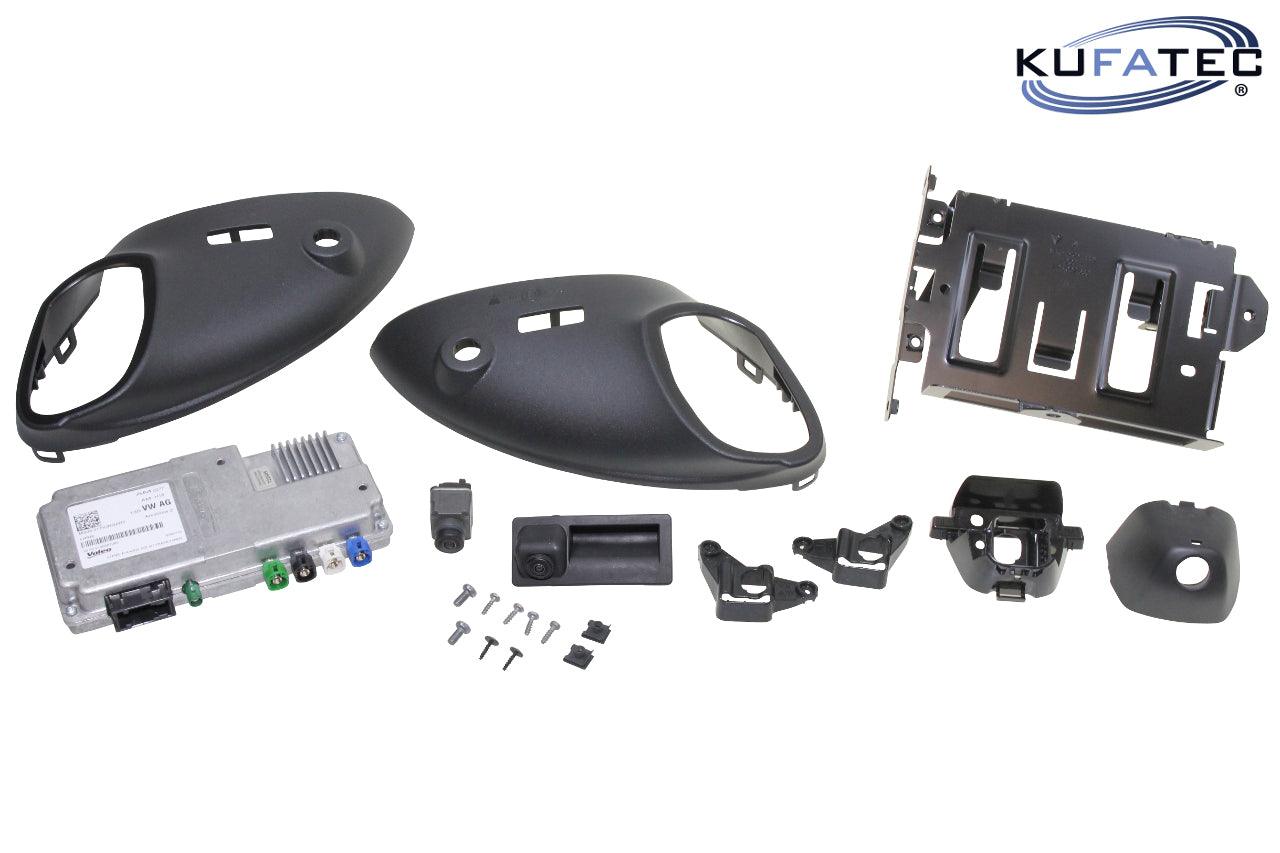 Complete set Real Top View - 4 camera system for Porsche Cayenne 92A - SPEED LIGHT