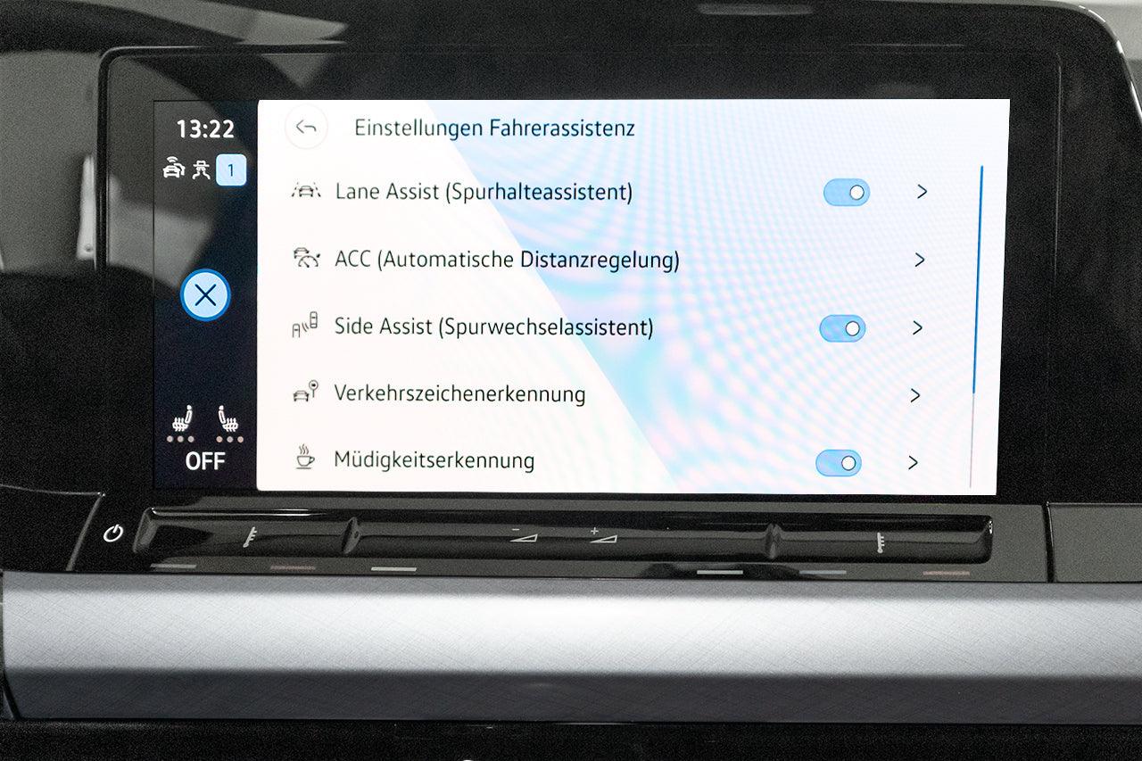 Lane change assistant incl. rear traffic allert for VW Golf 8 CD, CG - SPEED LIGHT