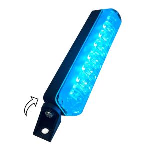 Feu de p←n←tration orientable bleu