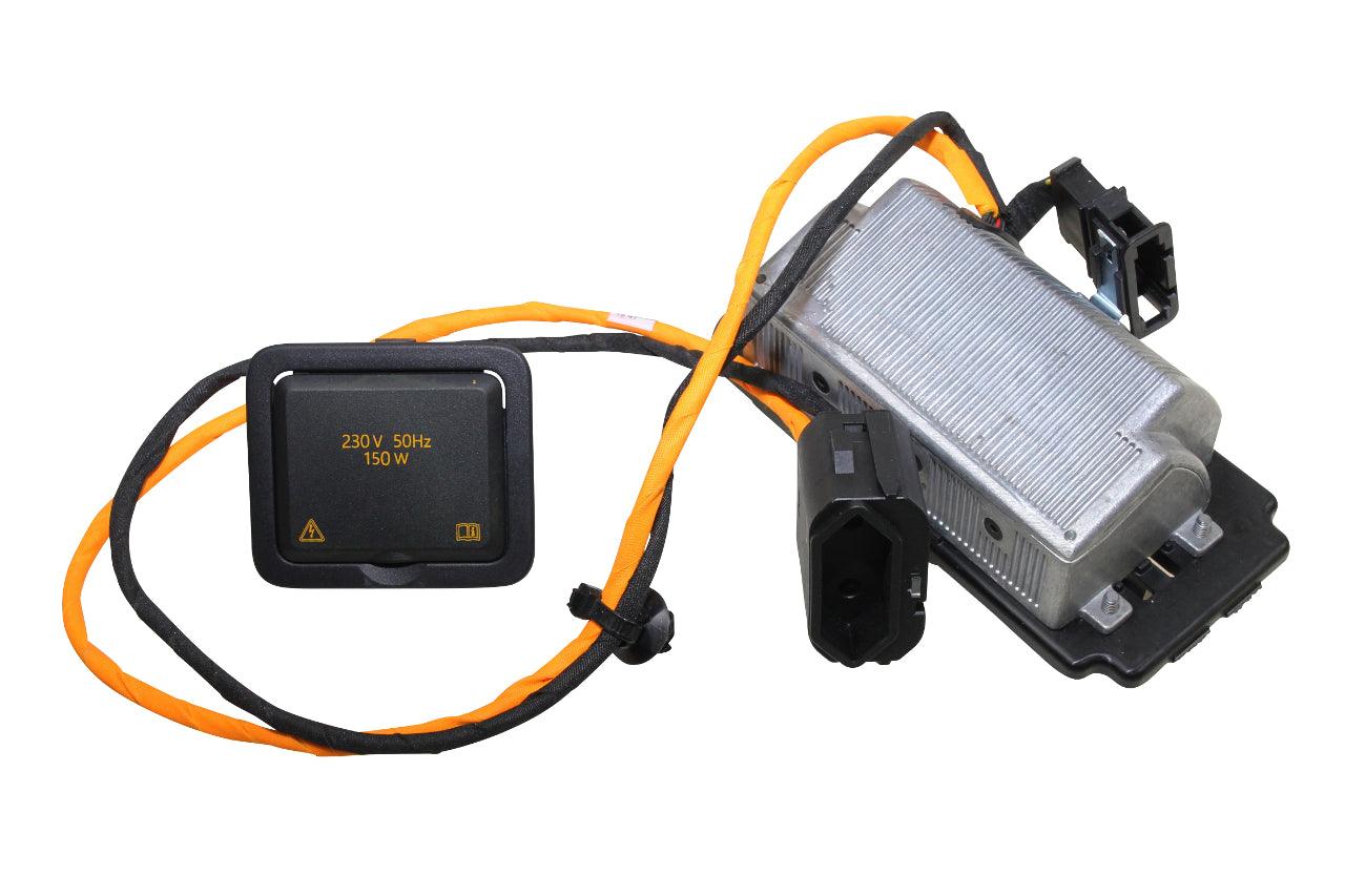 Complete set 230 Volt socket for VW Tiguan AD1, AX1, BW2, BJ2, Seat Tarraco KN2 - SPEED LIGHT
