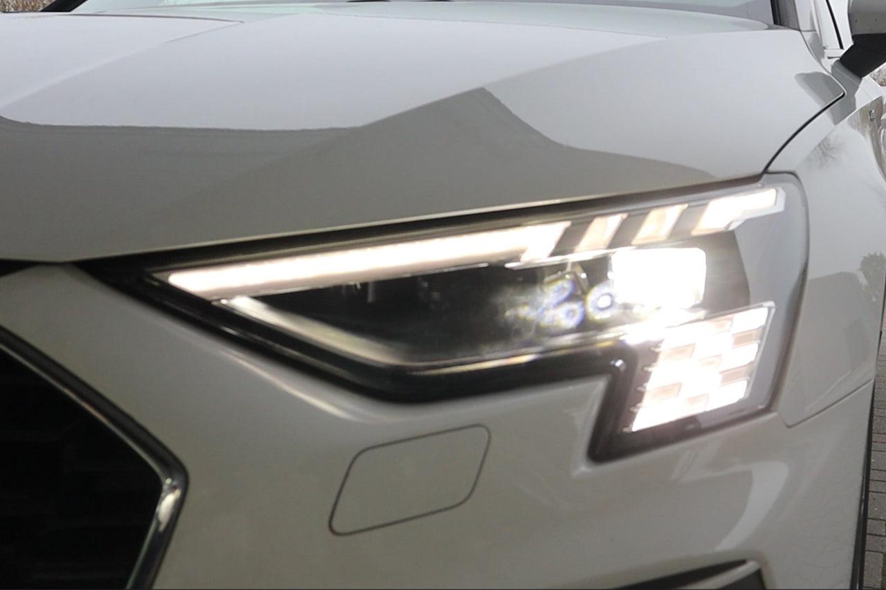 LED Matrix headlights with LED DRL and dynamic blinker for Audi A3 8Y - SPEED LIGHT