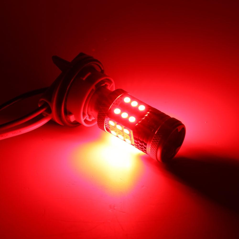 (2pcs/set) π1157 BAY15D 1156 BA15S BAU15S White Amber Red Canbus Error Free No Hyper Flash LED Turn Signal DRL Brake Light Tail Light Reversing Light Bulbs Fan Cooling