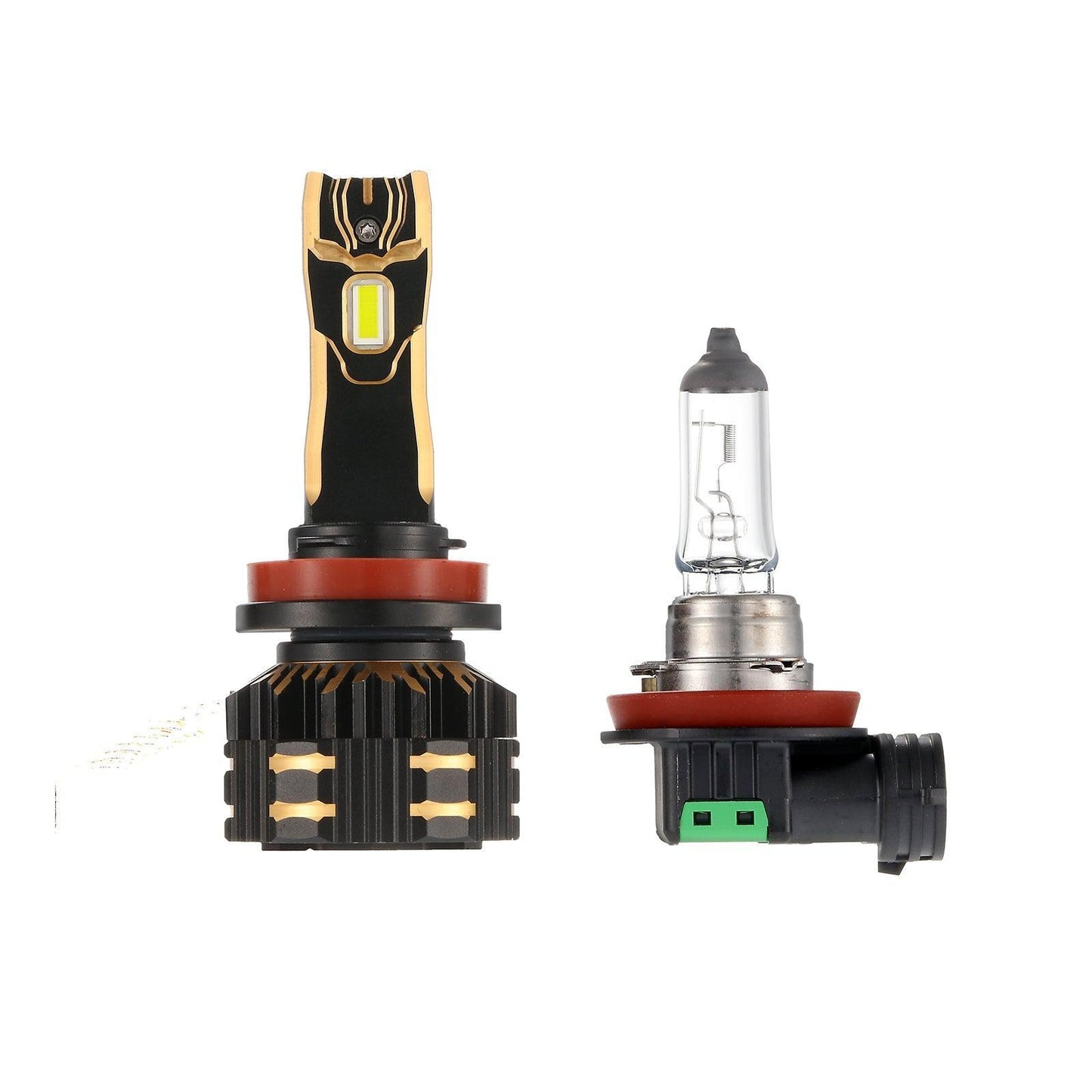 Bombillas LED para faros delanteros H11/H9/H8/H16JP 120W 25000LM Serie GX Más brillante 6500K Blanco frío | 2 bombillas