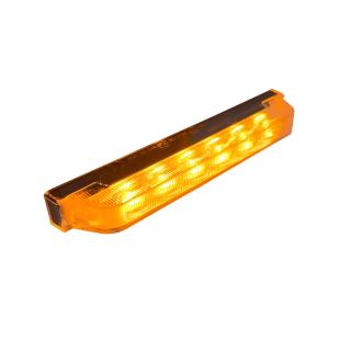 Feu flash orange extra fin 6 leds