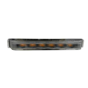 Feu flash orange extra fin 6 leds