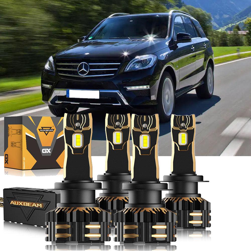 For 2012-2015 Volkswagen ML350 H7 LED Headlight Bulbs Bundle