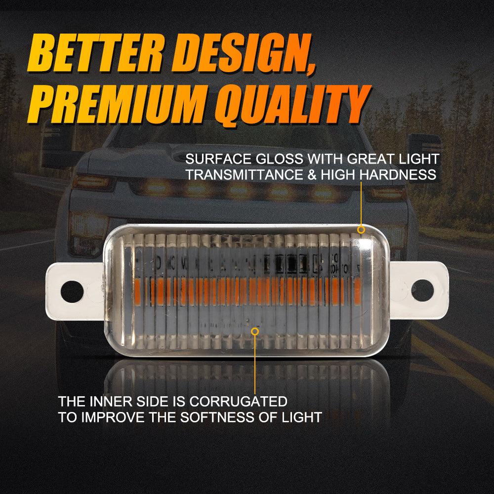 (3pcs/set) Lumières de Grille Avant LED Raptor Amber Dodge Ram