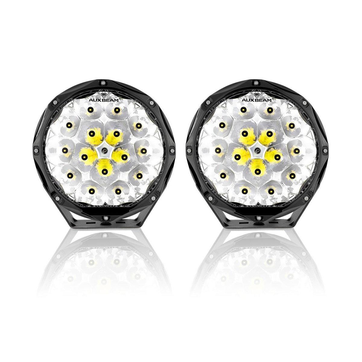 (2 unids/set) 8,5 pulgadas 150W luces todoterreno redondas luces de conducción LED de haz puntual