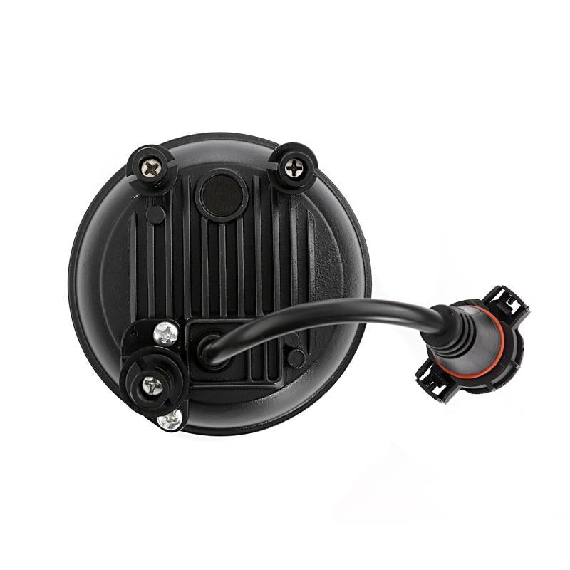 (2pcs/set) 24W Round Black LED Fog Lights 5202 for GMC Sierra 1500/2500/3500 2014-2018