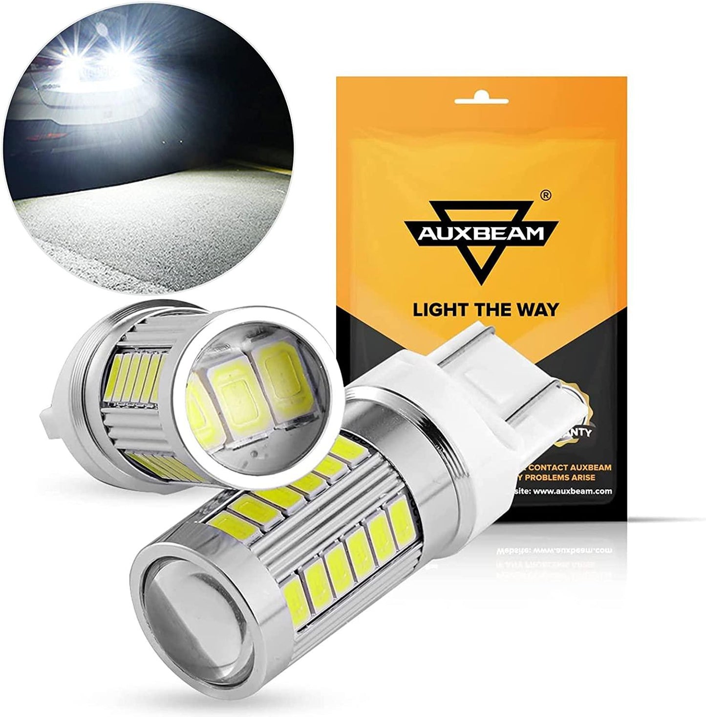 33pcs-LED 3020SMD Cool White/Amber/Red 8000LM LED Brake/Reverse/Parking/Tail/Turn signal Light