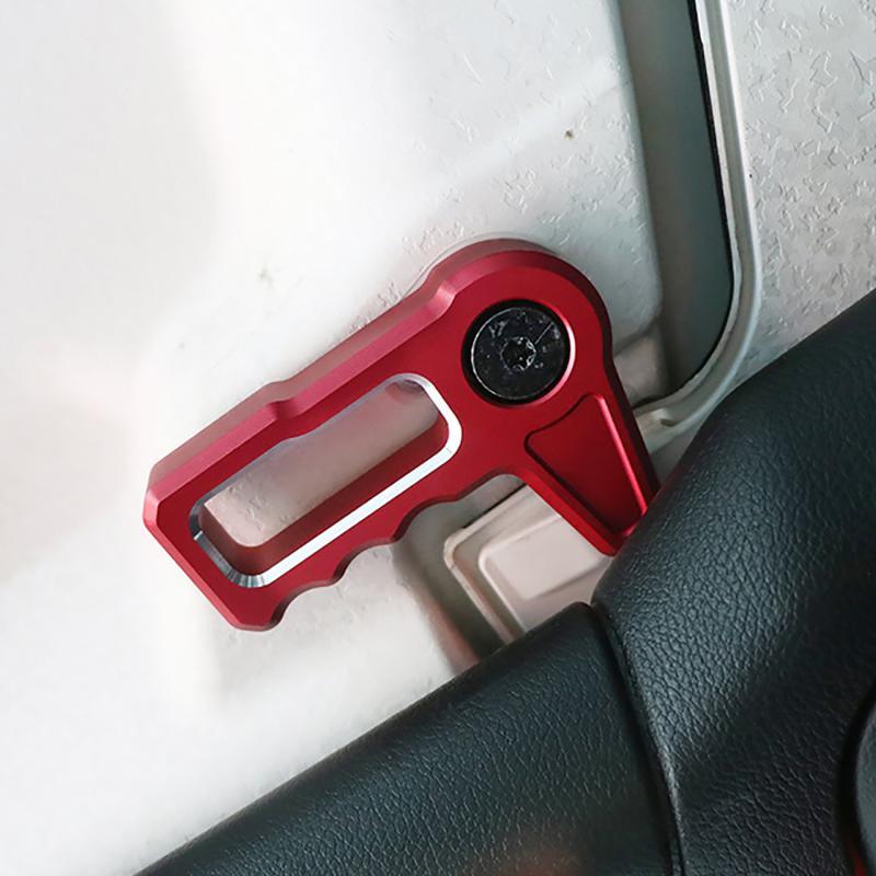 (6pcs/set) Top Roof Switch Handle for 2018-2022 Jeep Wrangler JL (Red/Black)