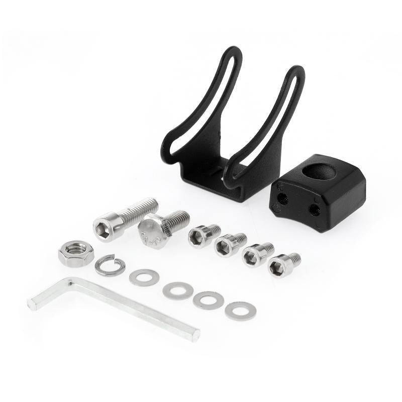 (2 unids/set) Base de barra de luz LED soporte de montaje deslizante Universal