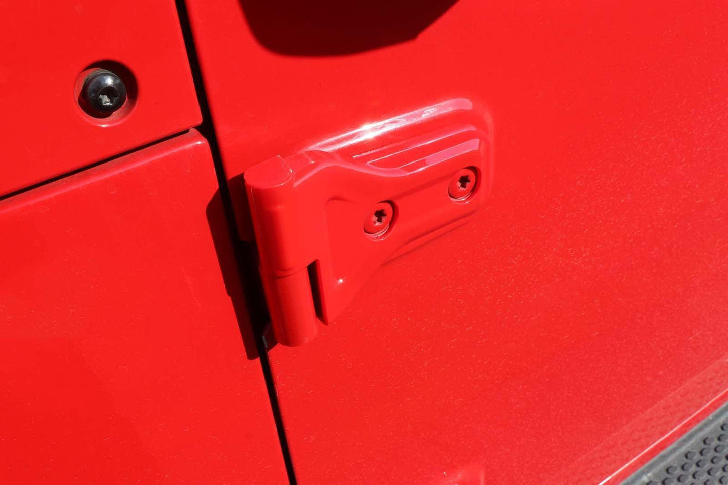 (8pcs/set) Door Hinge Shell for Jeep Wrangler JL 2018-2022 (Black/ Red/ Silver)