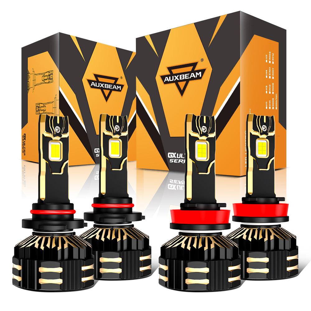 GX-ULTRA Series 40000LM 240W LED Headlight Bulbs 6500K Cool White