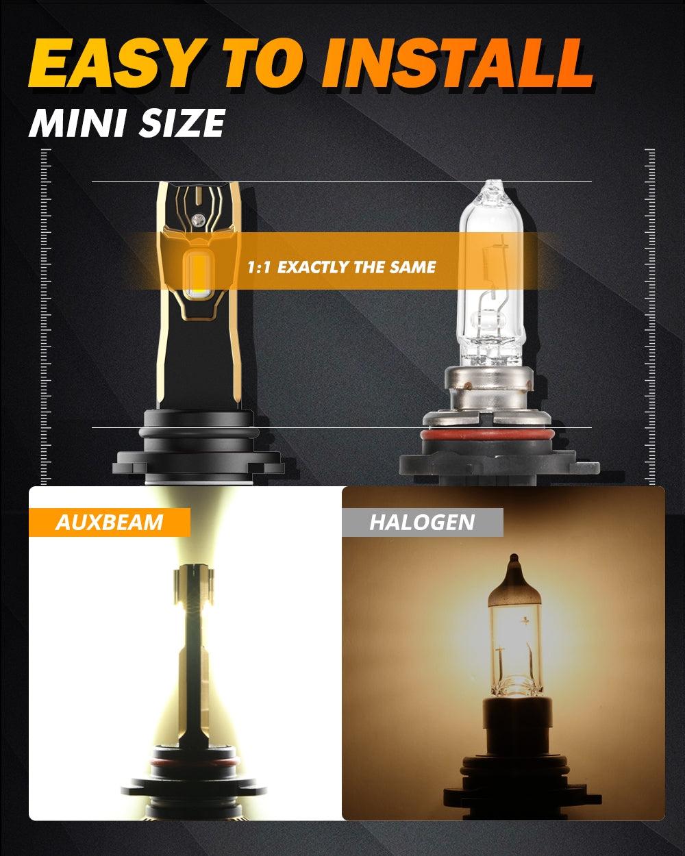 For 2003 Honda Accord 9005 9006 LED Headlight Bulbs Bundle