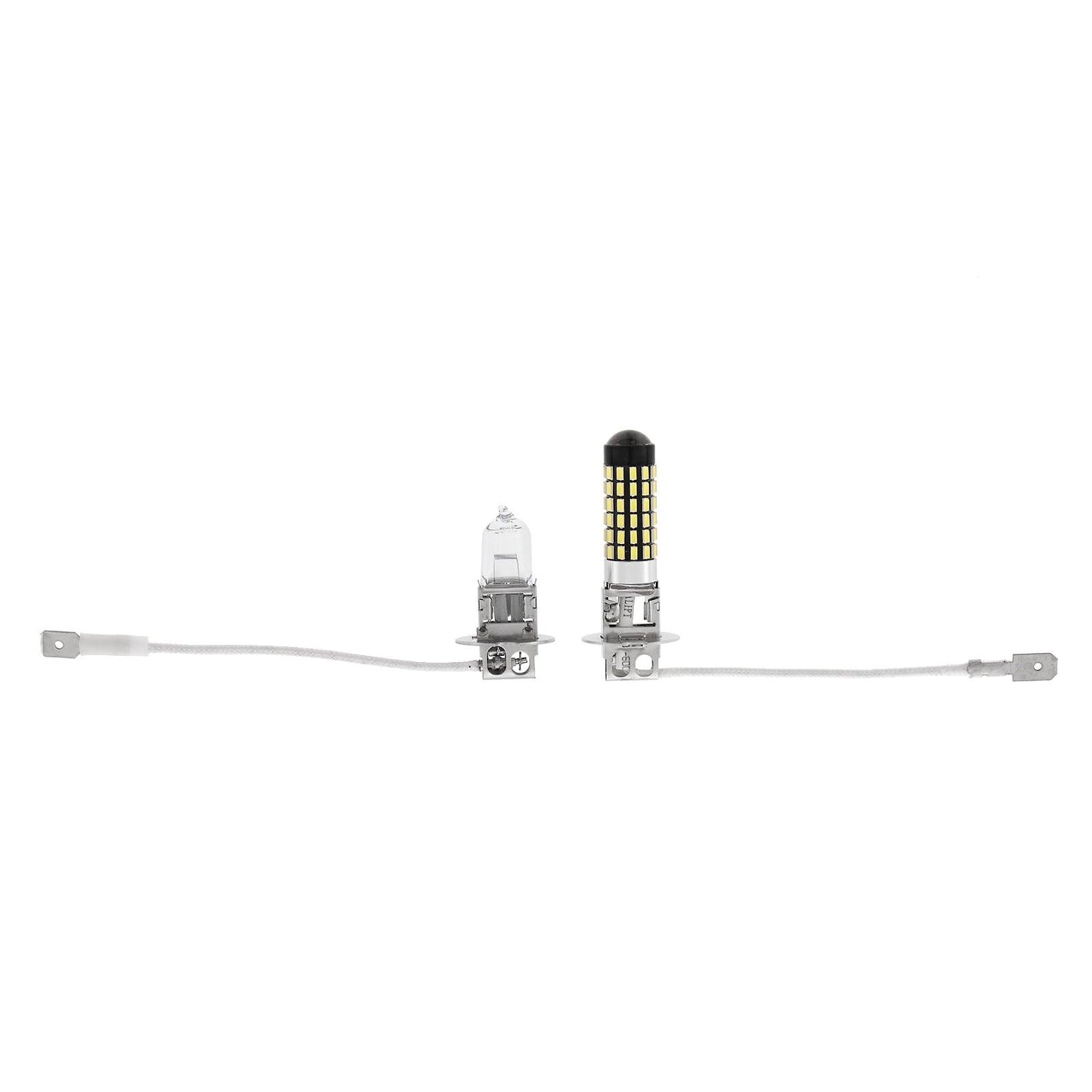 H3 LED Fog Light/DRL Bulbs 6W 2000ML 6500K White | 2 Bulbs